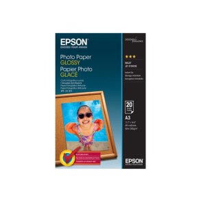 Epson fotopapir A3 Glossy - 200g - 20 ark